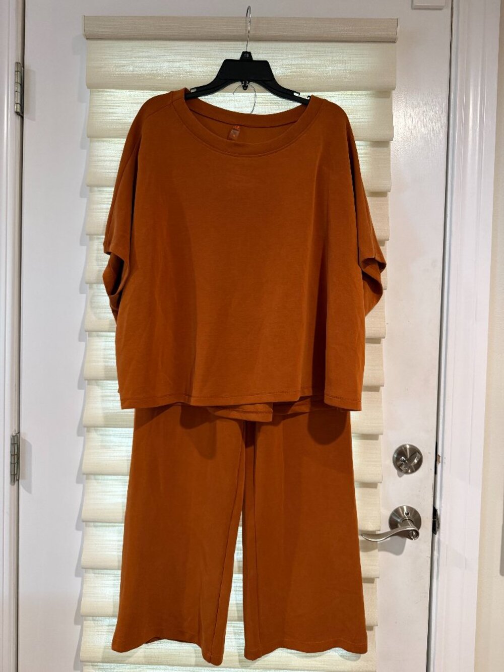 Mono B oversized burnt orange set (size M)